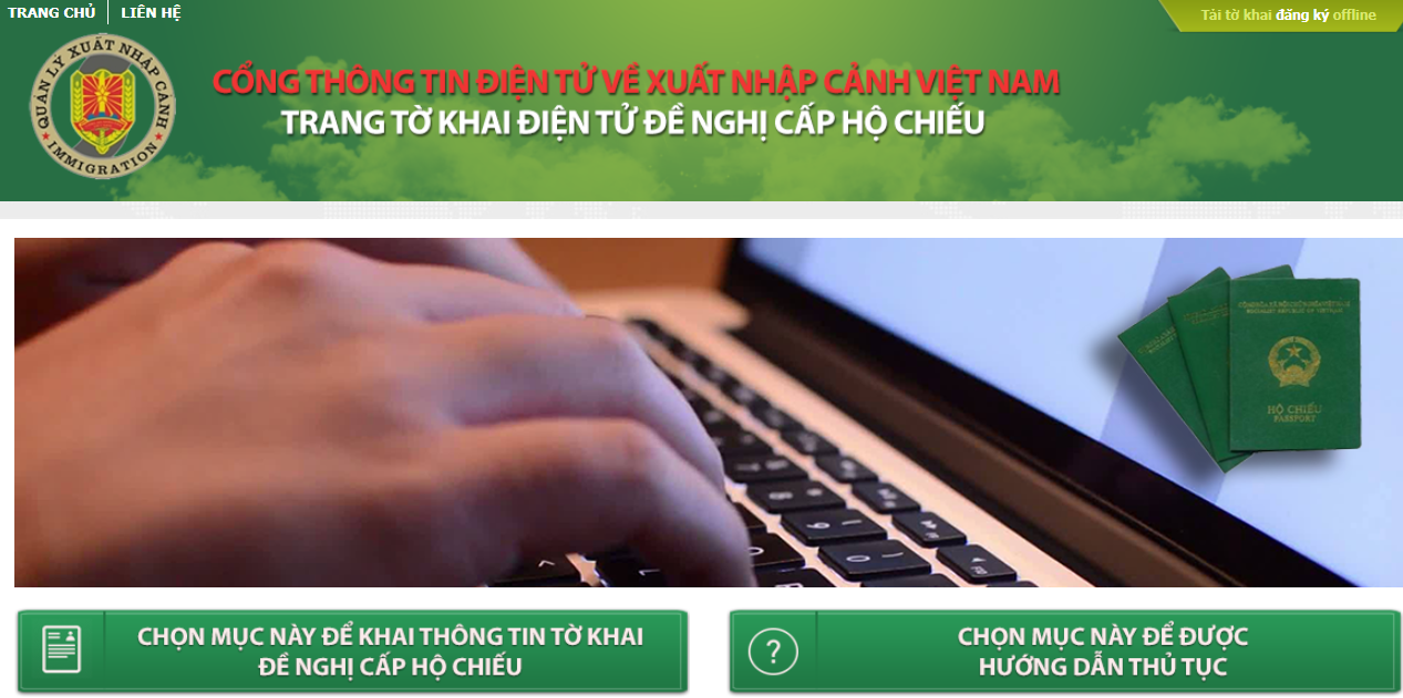Tiếp nhận, giải quyết 3.454 tờ khai điện tử cấp hộ chiếu